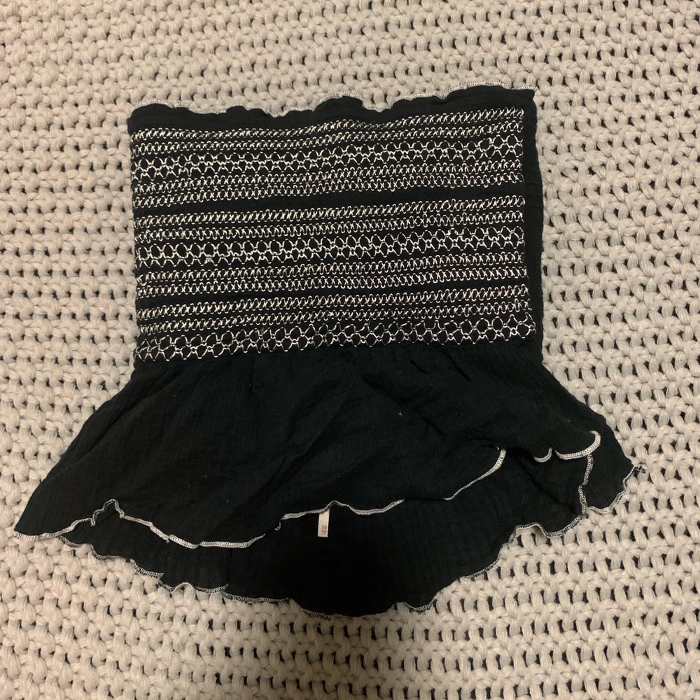 Free people smoked open back top